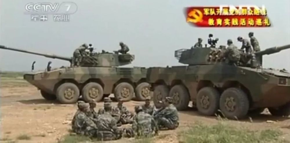 飞驰的轮式坦克:ztl11轮式突击车详解,击穿主战坦克不是梦