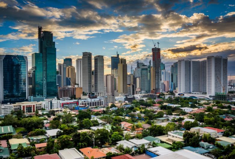 菲律宾马尼拉,亚洲的纽约,马尼拉城市风景,马尼拉高楼大厦,马尼拉金融