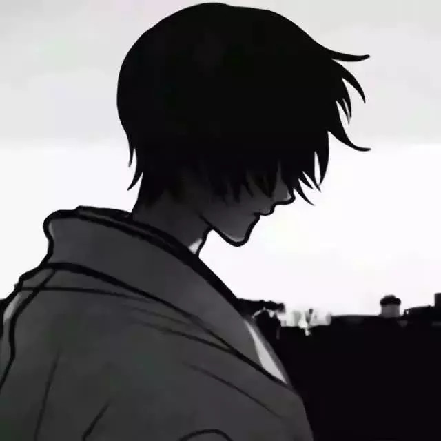 qq·纯色系·动漫头像:公子的眼睛甚是好看,没有星星也没有我