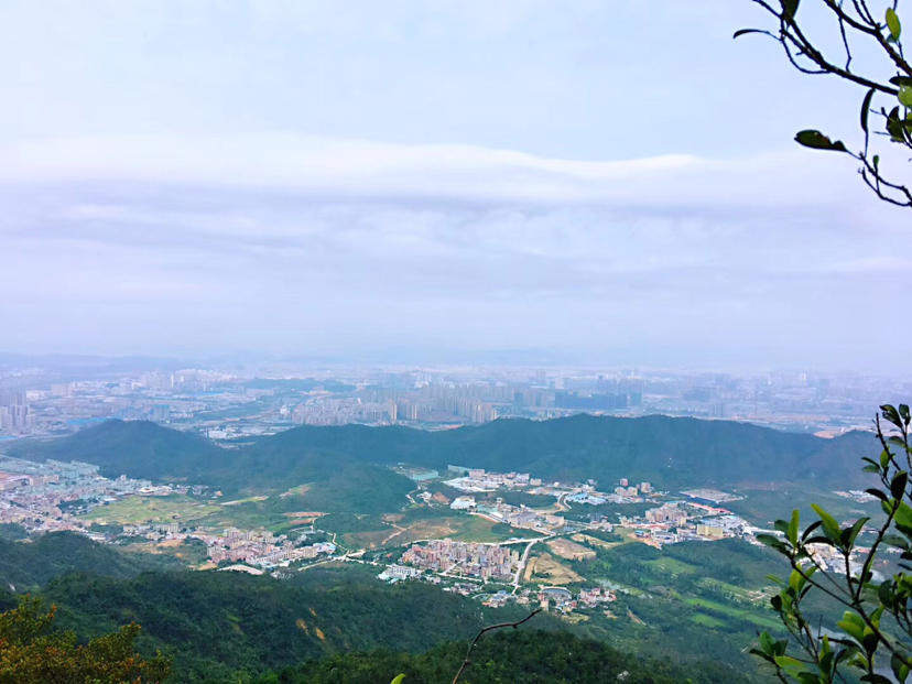 山野徒步踏青-深圳三水线之深圳坪山田头山