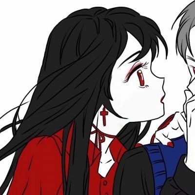 暗黑系二次元动漫情侣头像:暗黑系竟然这样撩人,原来是腐女系
