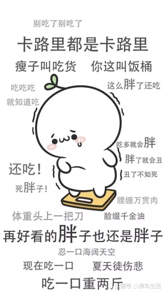 没关系,就算你是个爱吃的小胖子,我也一样爱你!