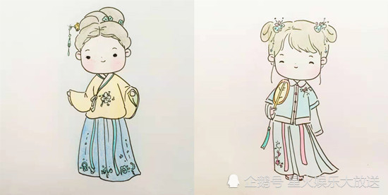 最近"手绘古风头像"火了,全是q版汉服小公主,可爱到没