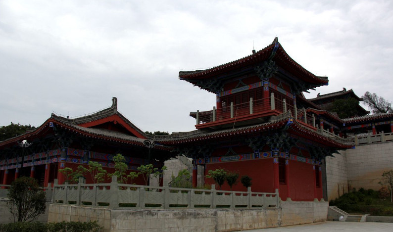 梵天寺,天曌山,四川,武则天,广元,寺庙