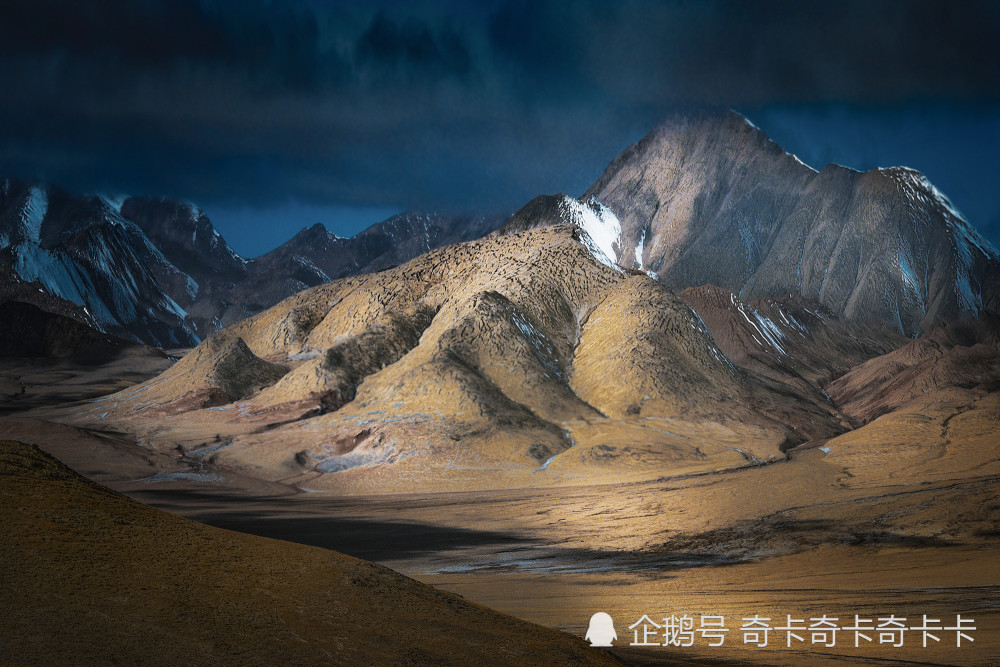 神秘的昆仑山,夜幕已降临,5千米之上的昆仑山夜晚是怎样的呢?