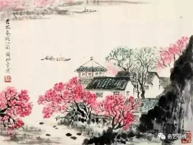 名家笔下的春雨江南,春色撩人!