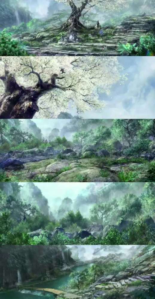 《魔道祖师》莲花坞,云深不知处,夷陵,兰陵,岐山,超美风景图