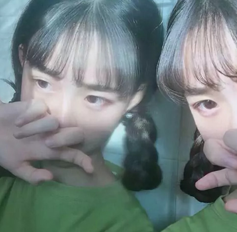 最近火了一款"原谅色"女生闺蜜头像,其实绿色真的很干净!