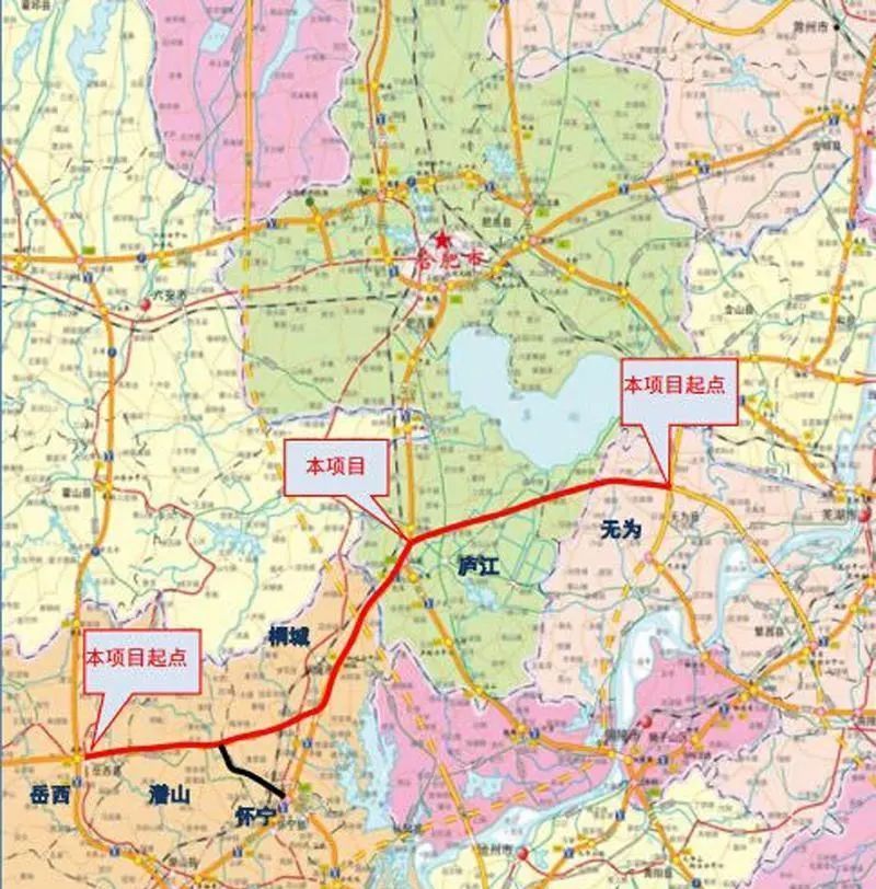 安徽高速公路规划2030,2030安徽高速规划图 安徽正在建设新高速,连接芜湖,安庆,加强与长三角间的