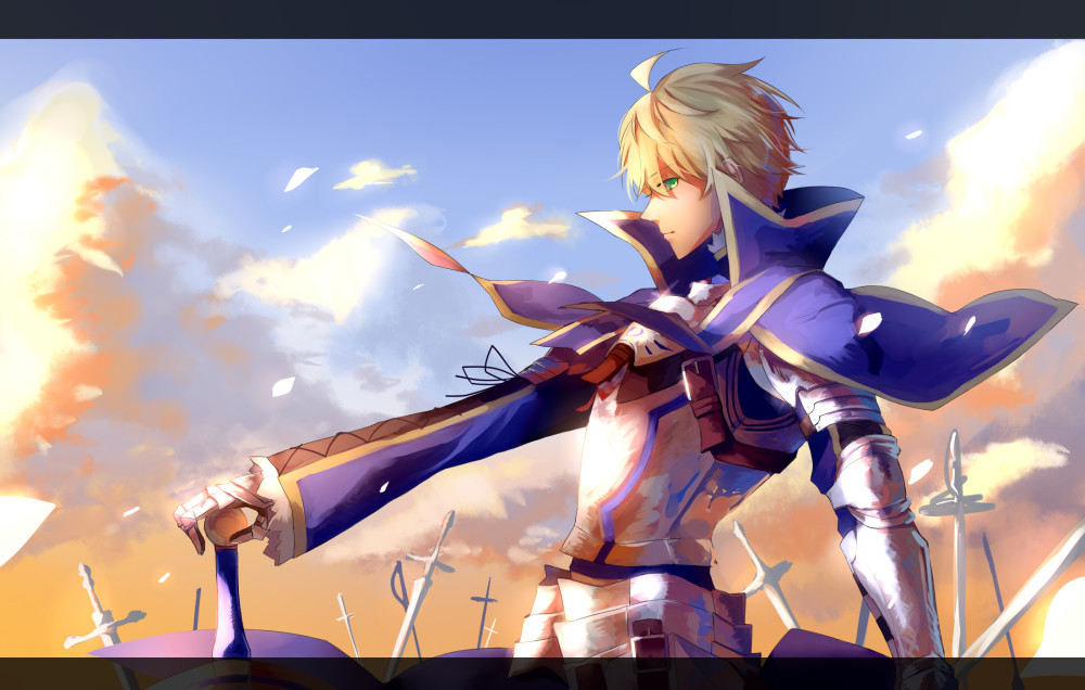 《fgo》壁纸:碾碎泪水,击溃放弃