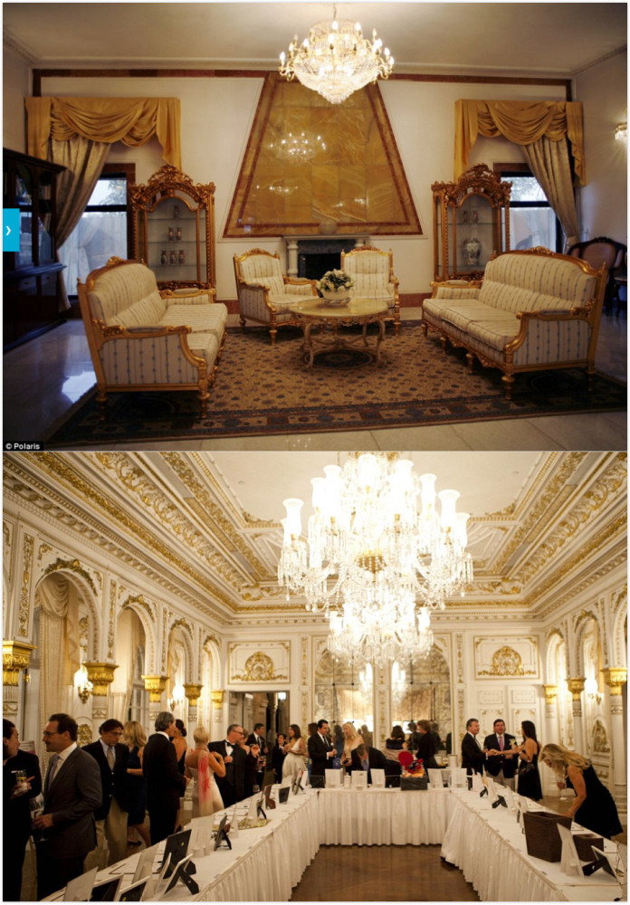 撞衫不可怕 特朗普居然和萨达姆“撞房子”(组图)