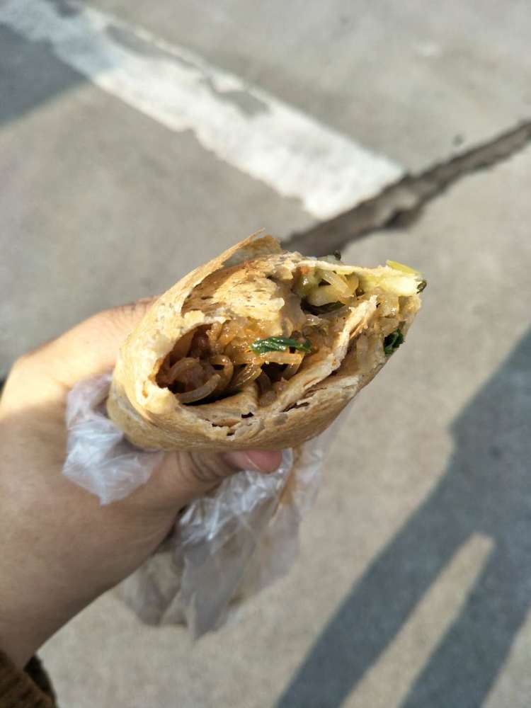 美味早餐之新昌锅拉头