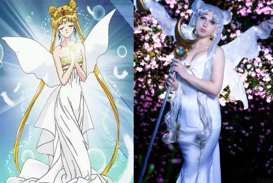 《美少女战士》真人cos,火星公主御姐范十足,地场卫不