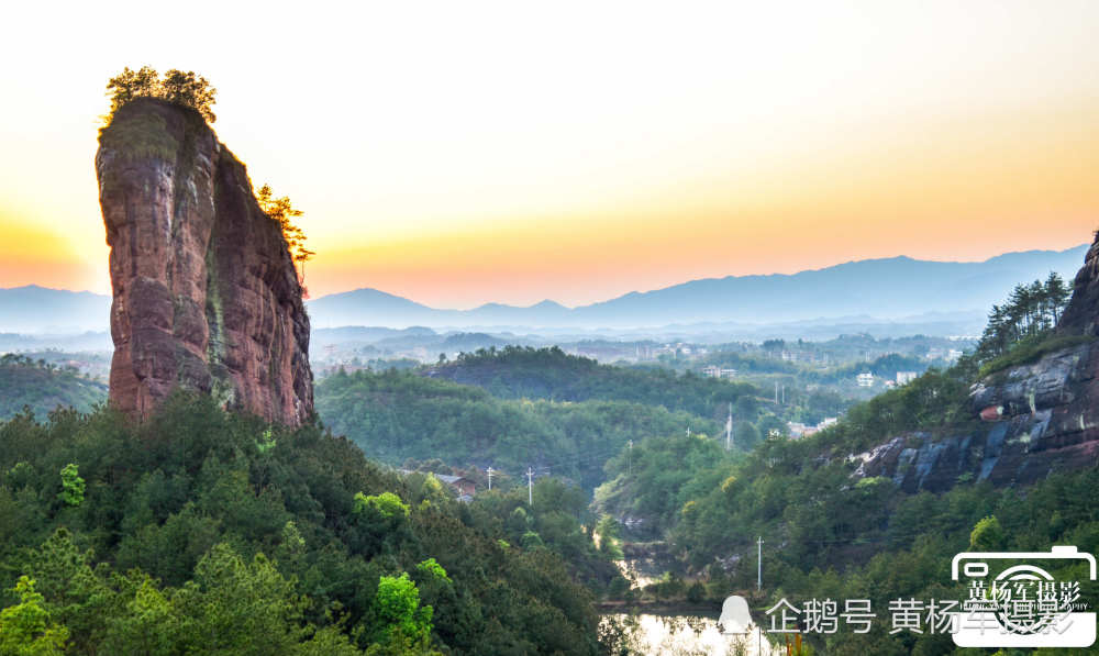 于都县·宽石寨的夕阳美景