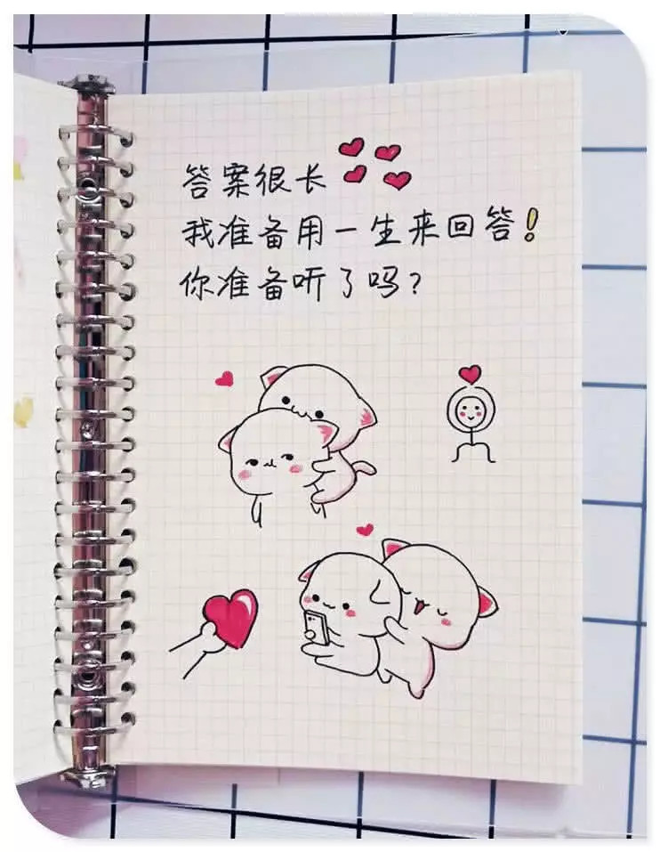 抖音超红“手势舞”简笔画：还有多远才能进入你的心-天天快报