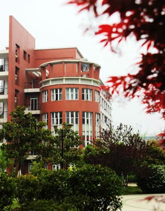 安徽新华学院坐落于合肥大蜀山南麓,在这里,走在宽敞的校园道路上