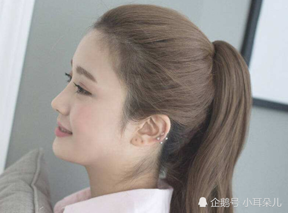 生活百科,女生,颜值,马尾,发型