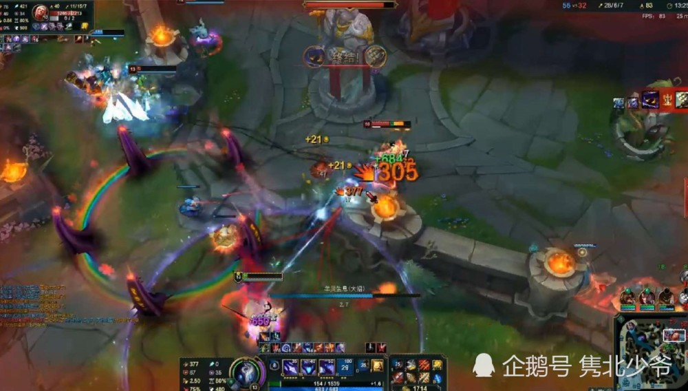 lol无限火力再现"瞬发五箭流",丛刃千钰上演一秒五箭秒脆皮