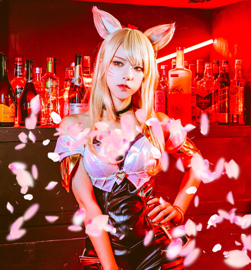 阿狸cosplay红色,阿狸cosplay白色 cosplay,少女时代,英雄联盟,阿狸,韩女主播