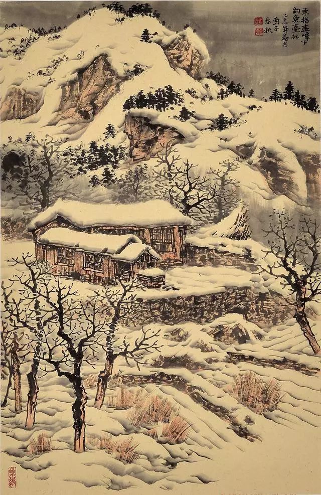 冰雪山水画写生转换技法