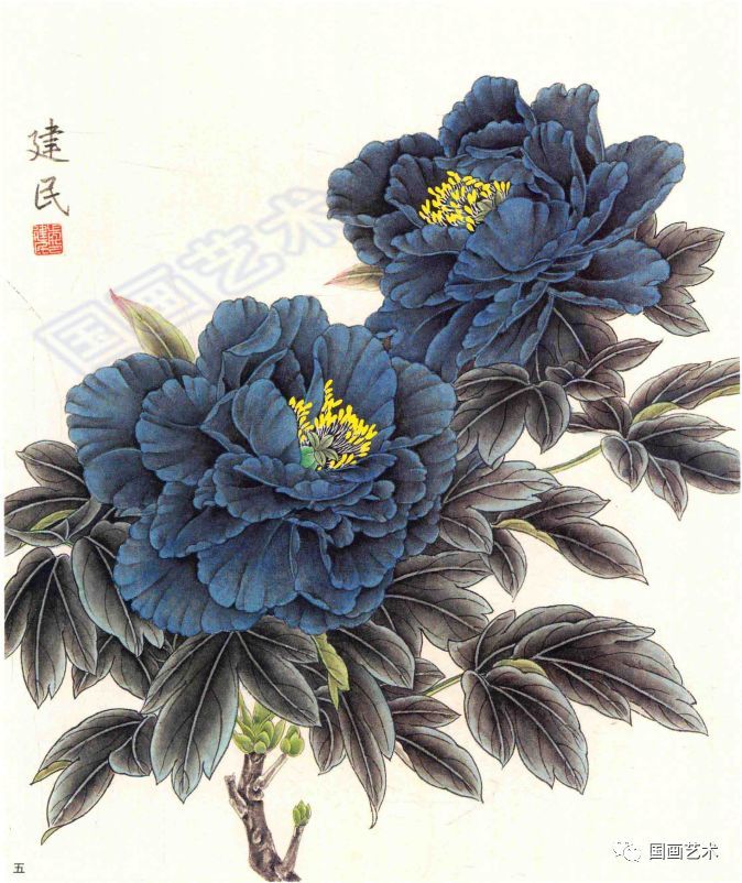 图文教程:工笔牡丹画法入门