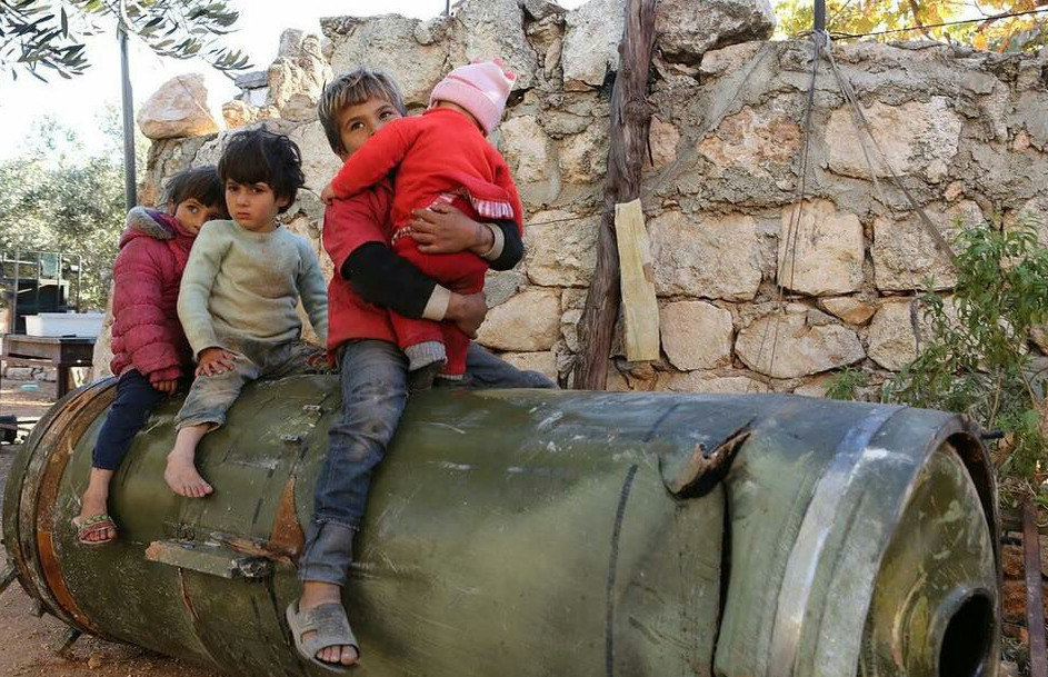 阿勒颇上空,突然掉下俄制弹道导弹