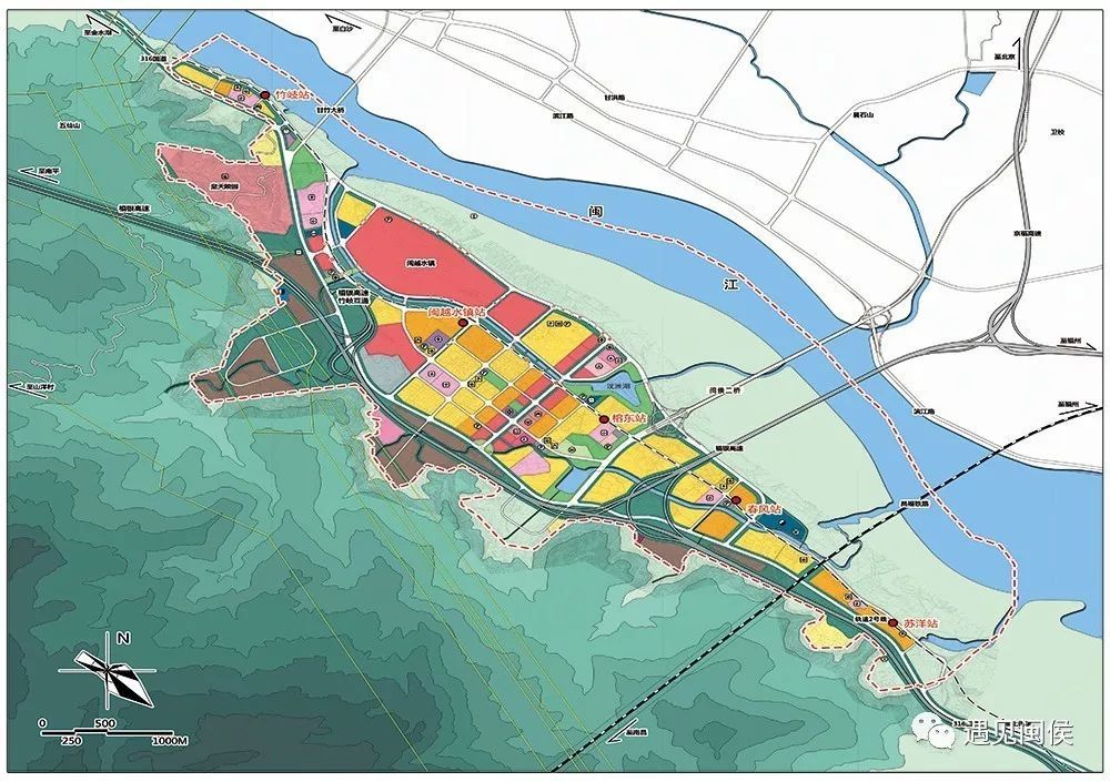 闽侯竹岐新区"跑步"融入福州中心城区