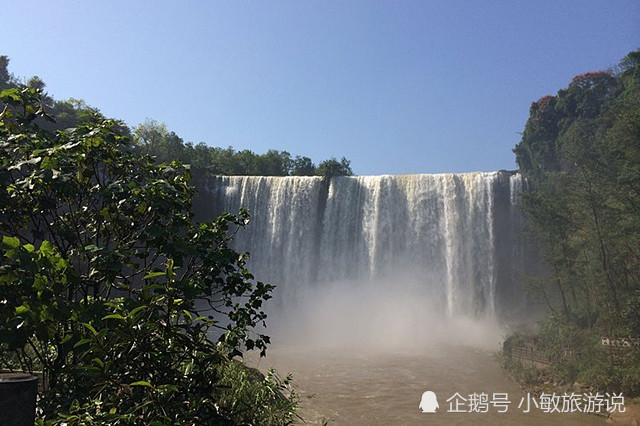 中国第一大瀑布:比壶口瀑布震撼,比黄果树瀑布