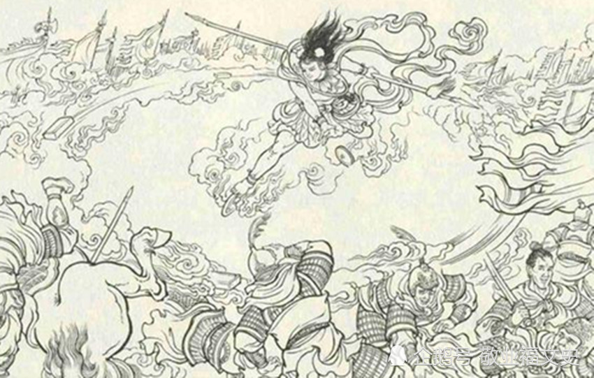 打出去霞光万道,能伤千军万马,啥神将