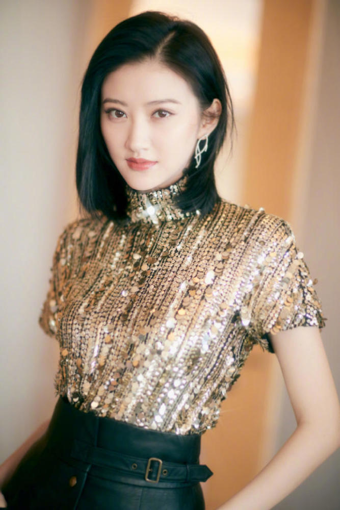 景甜唯美写真照片,清水出芙蓉,天然去雕饰