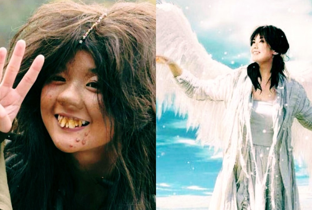 电视剧中的"丑女变身",杨幂美到没朋友,李小璐也太敬业了!