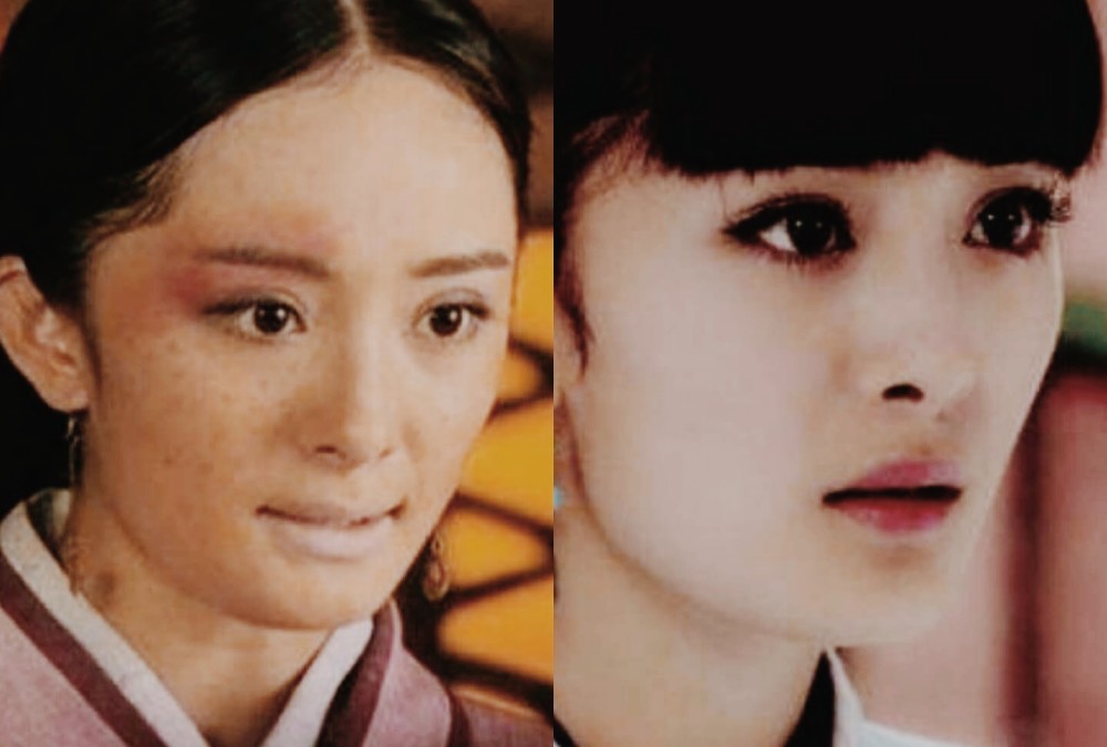 电视剧中的"丑女变身",杨幂美到没朋友,李小璐也太敬业了!
