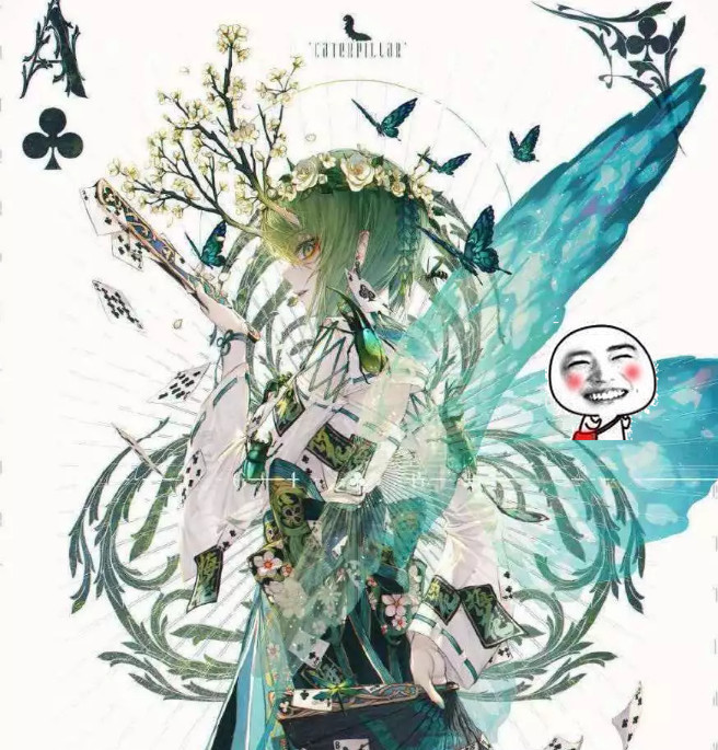 当扑克牌拟人化,红a似我妻由乃,看到小鬼:完了,炸都不