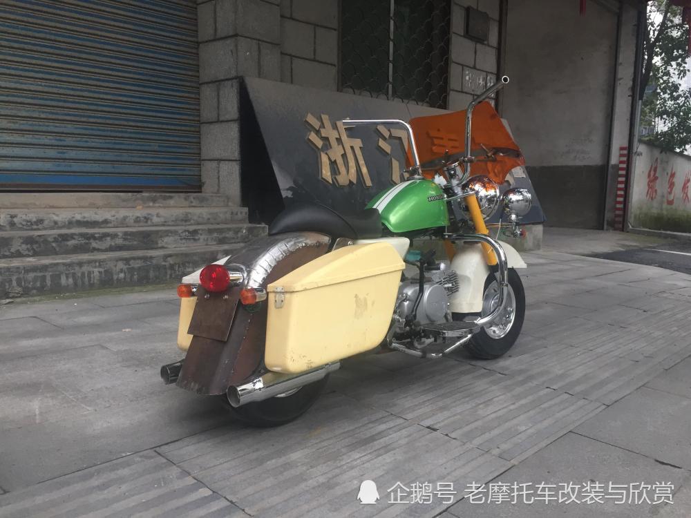 国内高手把小猴子竟然改装成了哈雷?手中有技术啥车都