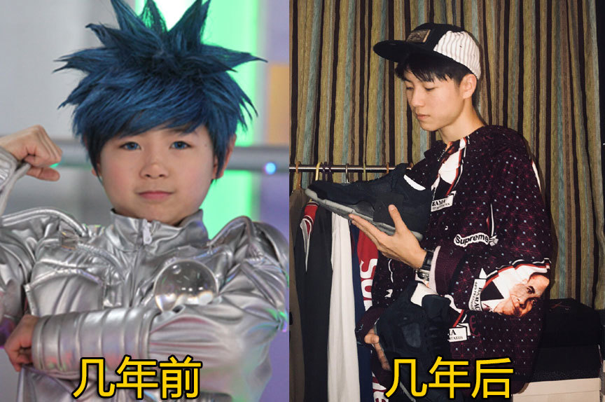 星际精灵蓝多多:几年后的变化,蔡小豆撞脸吴亦凡,而他