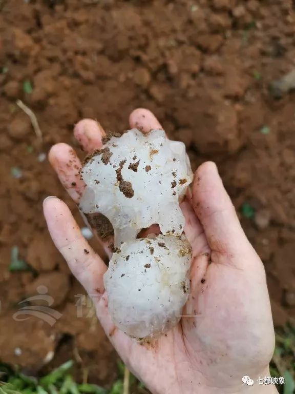 冰雹又来?暴雨突袭文山广南,呗侬注意安全!