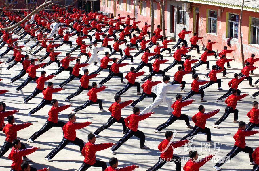 河北邯郸:非遗"梅花拳"传承后继有人