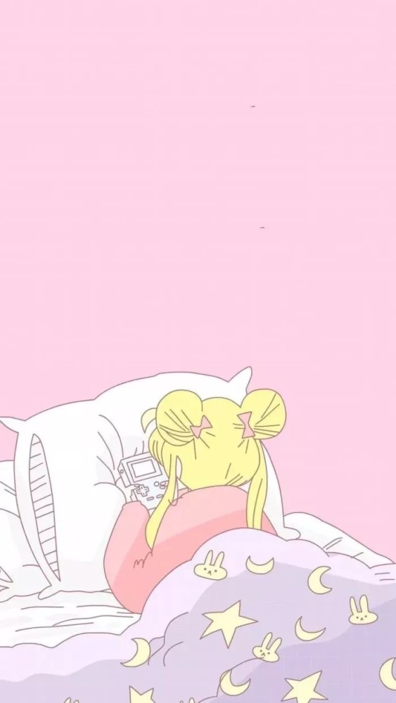粉色手机壁纸:你害羞的脸是樱花亲吻的痕迹吗?