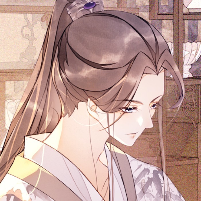 清雅卓然·古风·男生头像:他是白衣少年,朝饮露,暮饮