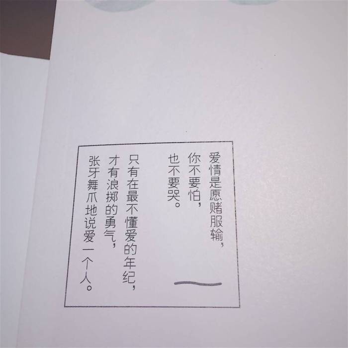 最近超火"愿赌服输"微丧背景图:陪一个少年成长本就是
