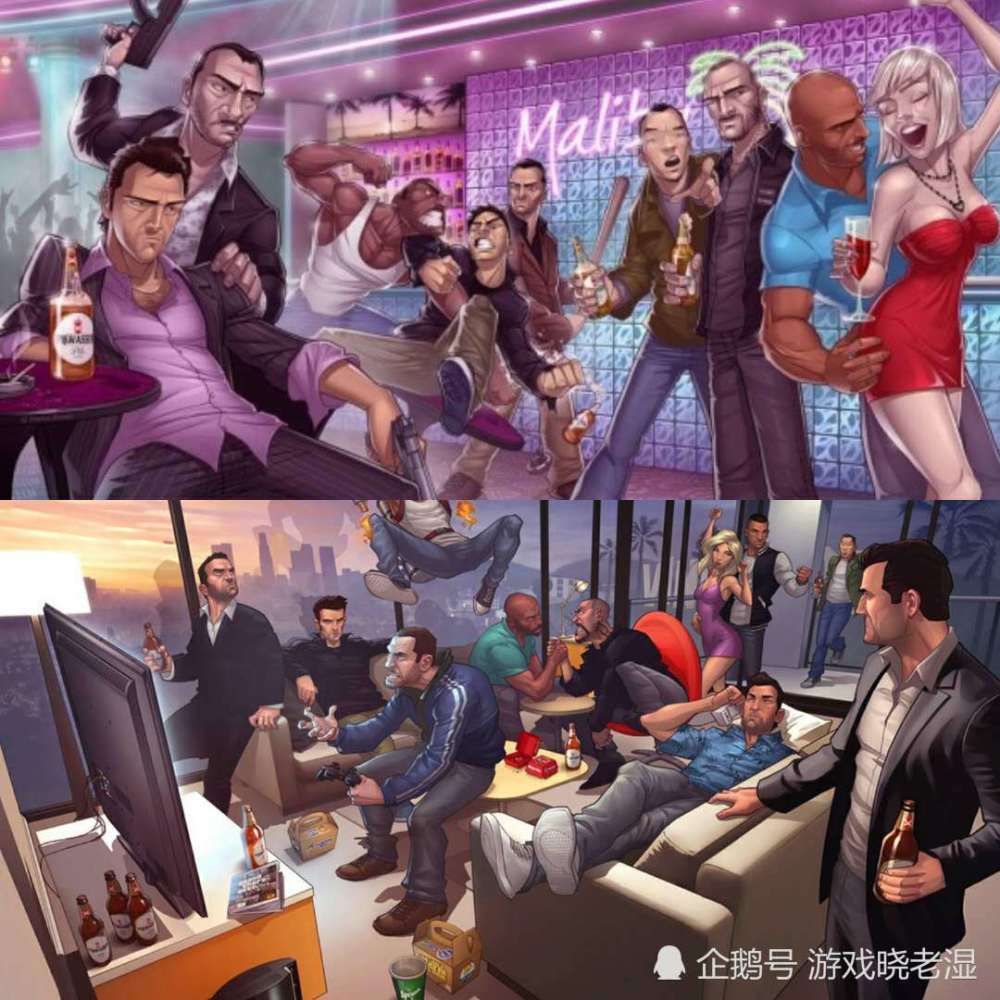 gta:盘点历代主角的最终结局,你觉得谁最好?他:除了我