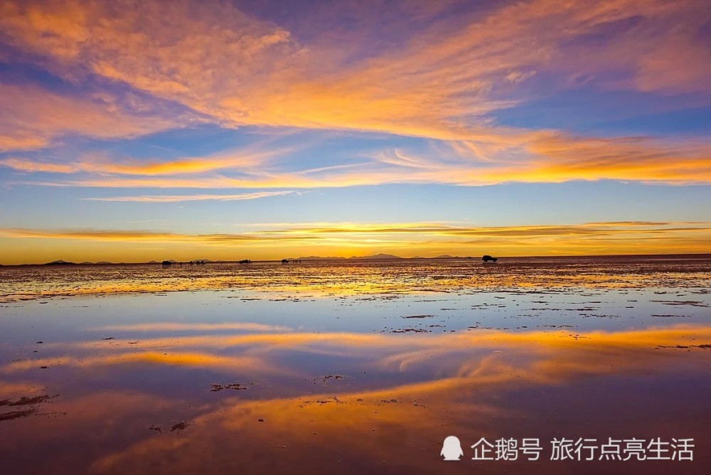 玻利维亚乌尤尼盐沼 天空之镜的绝美日出和日落