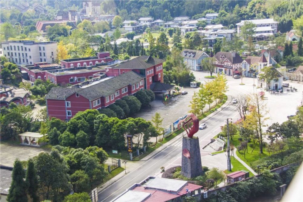 大邑花水湾获评省级森林小镇