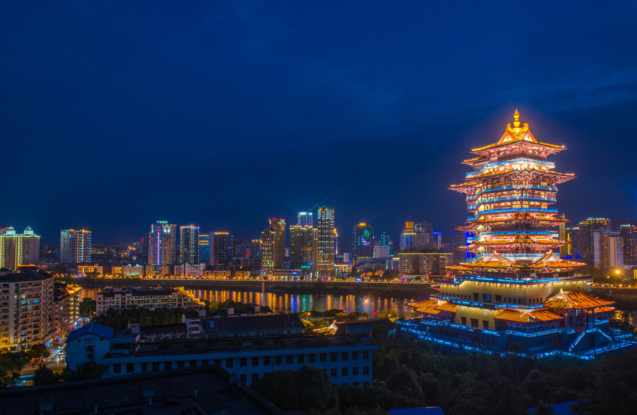 绵阳,四川,成都,网红,旅游城市