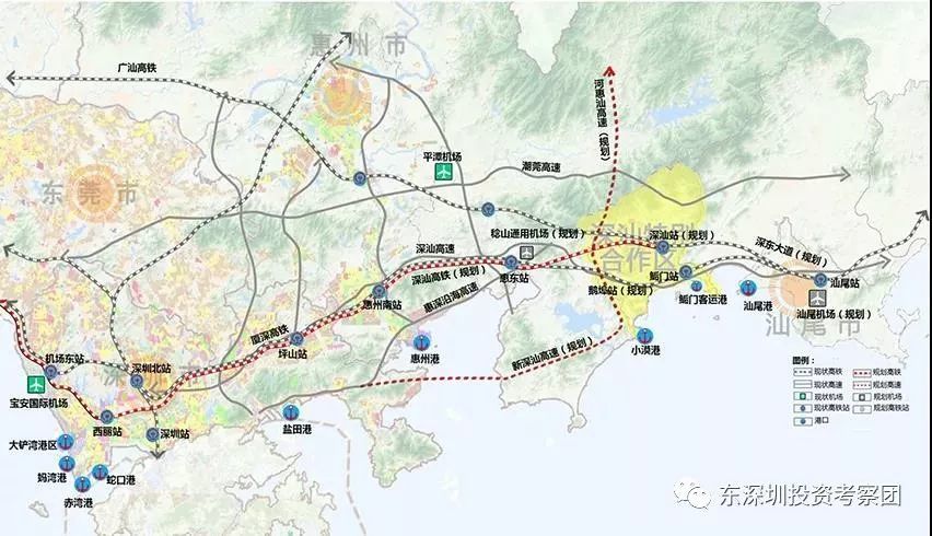 推动深汕城轨,深汕第三高速,河惠汕高速深汕特别区段项目前期工作