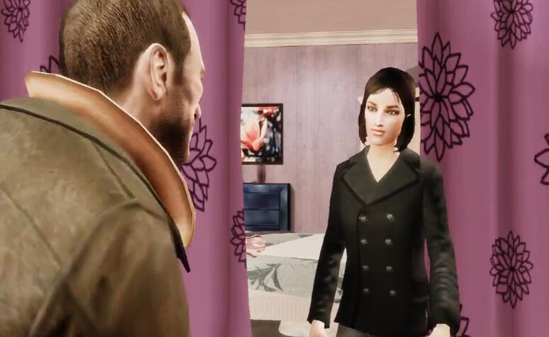 《gta4》当尼克与女友"亲密值"满后会怎样?竟和崔佛一