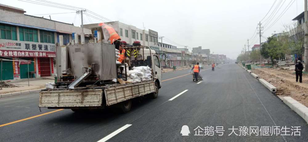 最新路况!偃师又一条国道交汇处道路扩宽通车在即