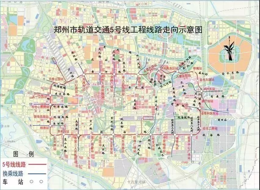 郑州地铁五号线开通在即,来看看周边都有哪些好玩的吧!