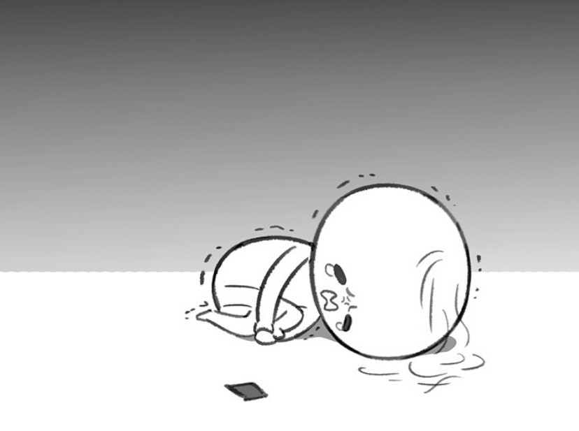 搞笑小漫画:深入骨髓的痛