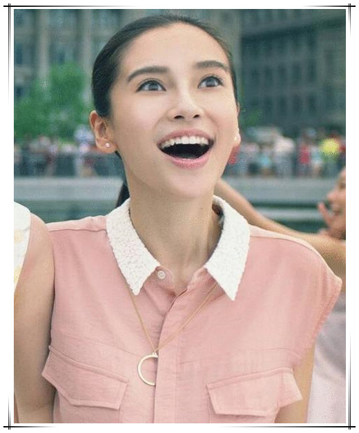杨颖,牙齿,baby,baby旧照,杨颖整牙